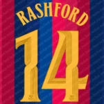 Barcelona UCL 2026-2027 Font Vector – Legendary Blaugrana Dominant Masterpiece