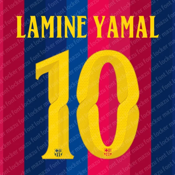 Barcelona Copa del Rey 2026-2027 Font Vector – Stunning Blaugrana Trophy Typeface