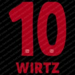 Bayer Leverkusen 2024-2025 120th Anniversary Font Vector – Stunning Werkself Legacy Masterpiece
