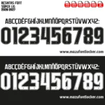 Besiktas 2026-2027 Font Vector – Epic Black Eagles Fierce Dominance Masterpiece
