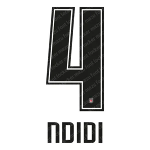 Besiktas 2026-2027 Font