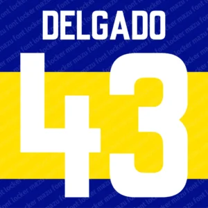 Boca Juniors 2023-2024 Font