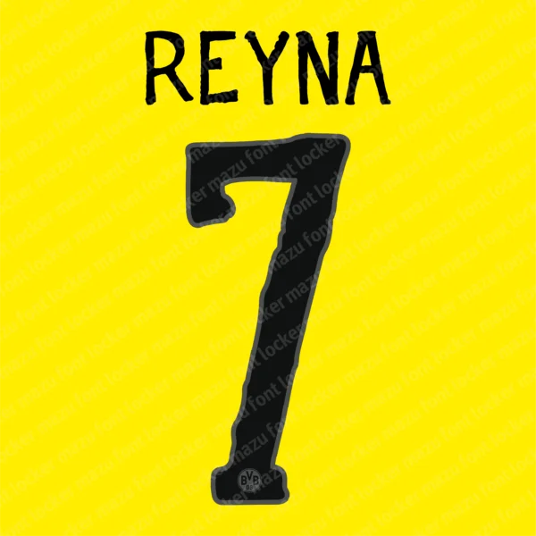 Borussia Dortmund Club World Cup 2025 Font Vector – Epic Schwarzgelb Masterpiece
