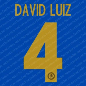 Chelsea 2012-2013 Font