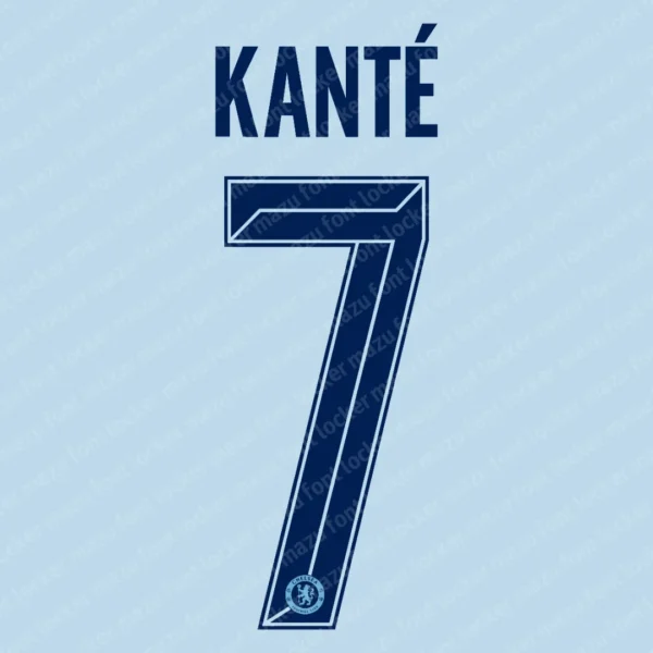 Chelsea 2019-2022 Font Vector – Legendary Blues Royal Masterpiece