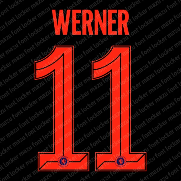 Chelsea 2019-2022 Font Vector – Legendary Blues Royal Masterpiece