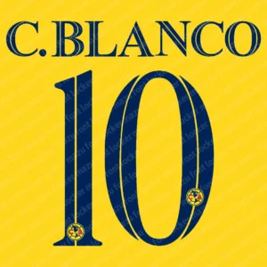 Club America 2006-2007 Font