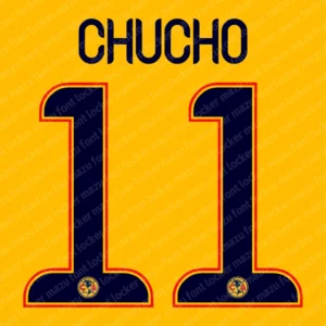 Club America 2012-2013 Font