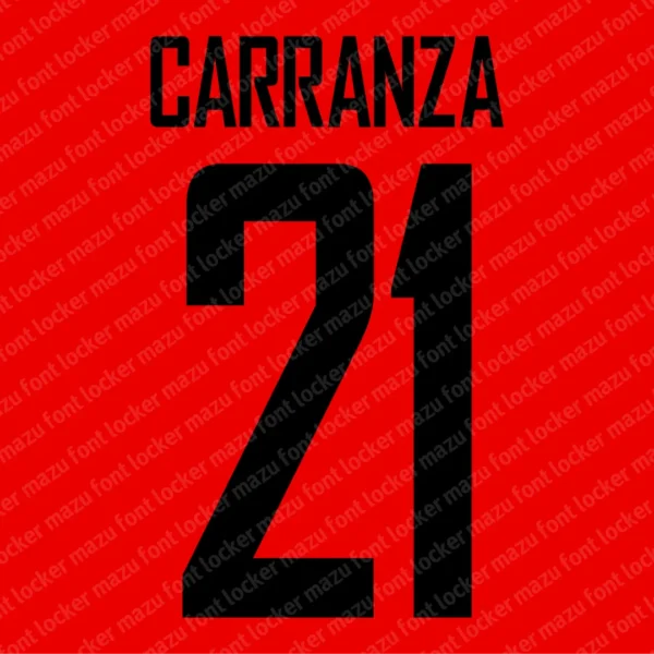 Club Necaxa 2026-2027 Font Vector – Epic Rayos Thunder Masterpiece