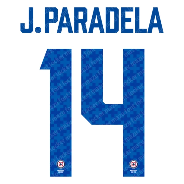 Cruz Azul 2026-2027 Font Vector – Epic La Máquina Blue Masterpiece