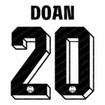 Eintracht Frankfurt 2026-2027 Font Vector – Epic Eagle Masterpiece