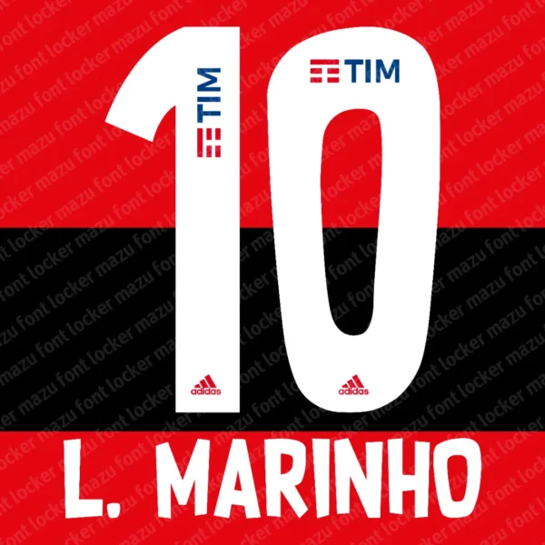 Flamengo 2020-2021 Font Vector – Stunning Mengão Champions Masterpiece