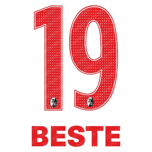 Freiburg 2026-2027 Font Vector – Stunning Black Forest Masterpiece