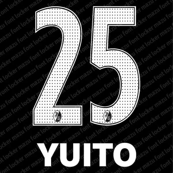 Freiburg 2026-2027 Font Vector – Stunning Black Forest Masterpiece