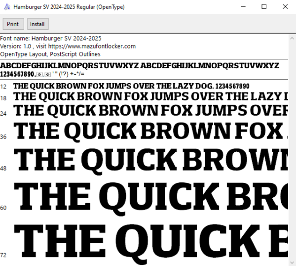 Hamburger SV 2024-2025 Font Vector – Epic Rothosen Legacy Masterpiece