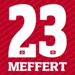 Hamburger SV 2024-2025 Font Vector – Epic Rothosen Legacy Masterpiece
