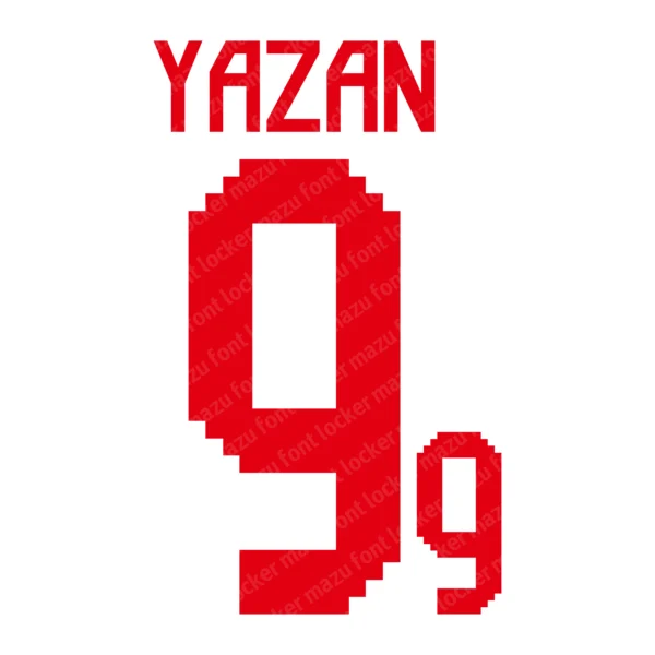 Jordan World Cup 2026 Font Vector – Epic Al-Nashama Masterpiece