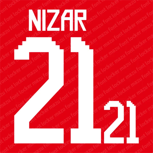 Jordan World Cup 2026 Font Vector – Epic Al-Nashama Masterpiece