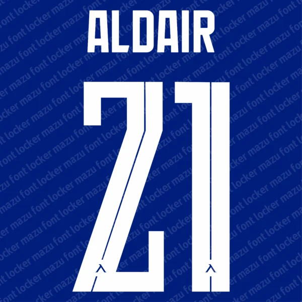 Levski Sofia 2026-2027 Font Vector – Stunning Blue Legends Typeface