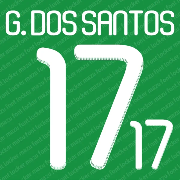 Mexico World Cup 2010 Font Vector – Legendary El Tri Passion Masterpiece