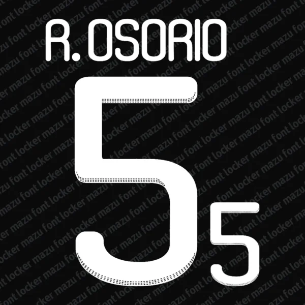 Mexico World Cup 2010 Font Vector – Legendary El Tri Passion Masterpiece
