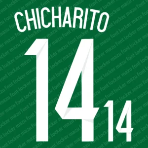 Mexico World Cup 2014 Font