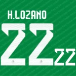 Mexico World Cup 2022 Font Vector – Stunning El Tri Masterpiece