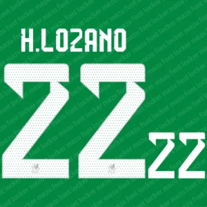 Mexico World Cup 2022 Font