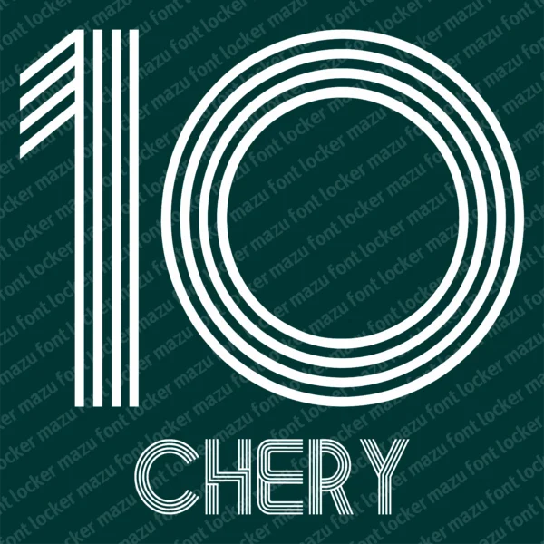 NEC Nijmegen 2026-2027 Font Vector – Stunning Rood-Groenen Masterpiece