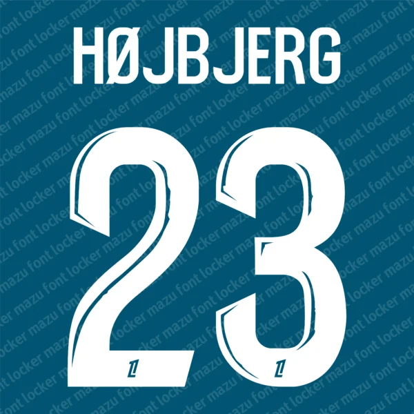 Olympique Marseille Ligue 1 2024-2025 Font Vector – Stunning Phocéens Masterpiece