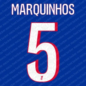 PSG Ligue 1 2026-2027 Font