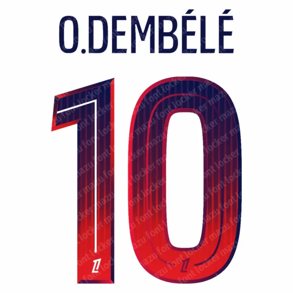 PSG Ligue 1 2026-2027 Font Vector – Stunning Parisian Champions Masterpiece