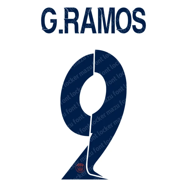 PSG UCL 2023-2024 Font Vector – Epic Parisian Masterpiece