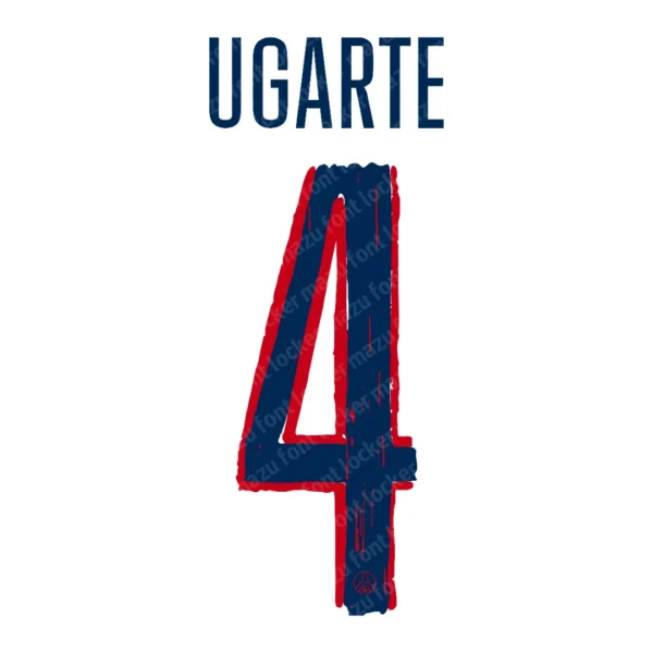 PSG UCL 2024-2025 Font Vector – Stunning Parisian Champions Masterpiece