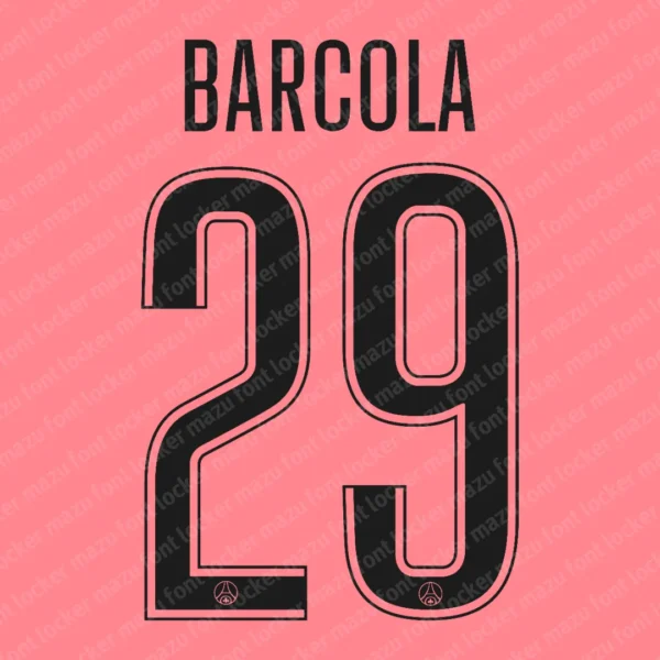 PSG UCL 2024-2025 Font Vector – Stunning Parisian Champions Masterpiece