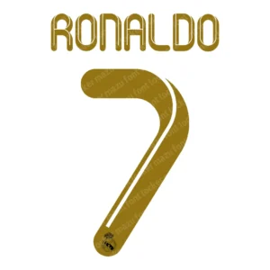 Real Madrid 2011-2012 Font