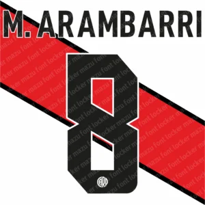 River Plate 2026-2027 Font