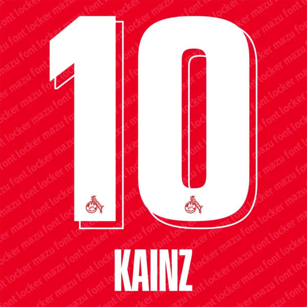 1.FC Köln 2026-2027 Font Vector – Epic Geißböcke Masterpiece