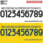 Parma Calcio 2026-2027 Font Vector – Epic Yellow Blue Masterpiece