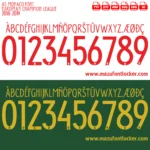 AS Monaco UCL 2018-2019 Font Vector – Stunning Rouge et Blanc Masterpiece