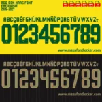 ADO Den Haag 2026-2027 Font Vector – Stunning Ooievaars Masterpiece
