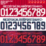Bayern Munich 2026-2027 Font Vector – Epic Die Roten Bavarian Glory Masterpiece