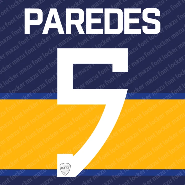 Boca Juniors 2026-2027 Font Vector – Epic La Bombonera Masterpiece