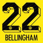 Borussia Dortmund 2022-2024 Font Vector – Epic Schwarzgelb Masterpiece