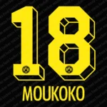 Borussia Dortmund 2022-2024 Font Vector – Epic Schwarzgelb Masterpiece