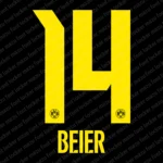 Borussia Dortmund 2026-2027 Font Vector – Stunning Schwarzgelben Masterpiece