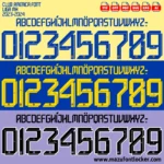 Club America 2023-2024 Font Vector – Stunning Águilas Masterpiece