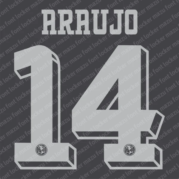 Club America 2026-2027 Font Vector – Epic Águilas Legendary Masterpiece