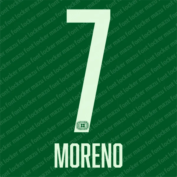 Club León 2026-2027 Font Vector – Stunning Esmeralda Masterpiece