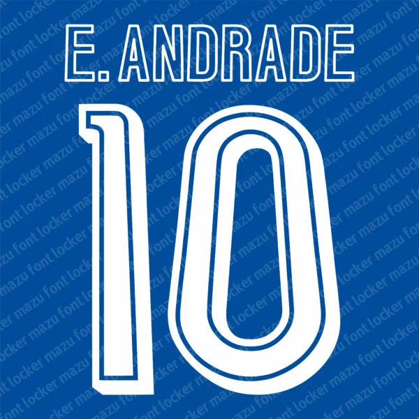 Cruz Azul 2008-2009 Font Vector – Epic La Máquina Masterpiece